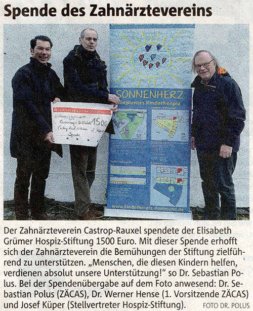 Presse - Zahnärzte in Castrop-Rauxel e.V. in 44575 Castrop-Rauxel